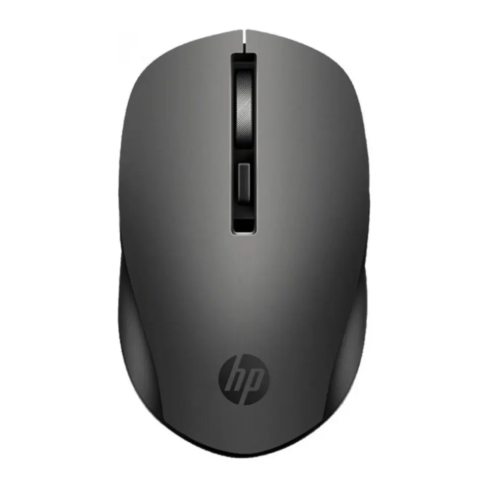Mouse HP Silent 1600DPI Wireless, Ambidestro - Preto