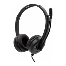 Headset HP DHE-8009, P3 3,5mm, Microfone Flexível, Preto - 194R3AA