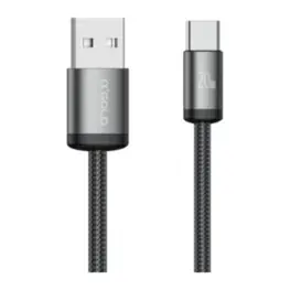 Cabo USB-C, 1m, Turbo Recarga 20W, 5A, Preto - Agold