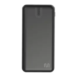 Carregador Portátil Power Bank Multi 20.000mAh, 10W, 2x USB-A + 1x USB-C, Indicador LED, Preto - CB174