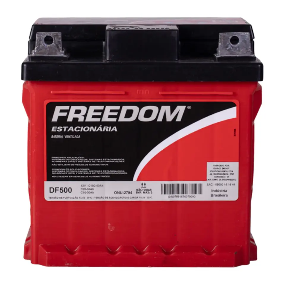 Bateria Estacionária Freedom DF500 12V 40Ah