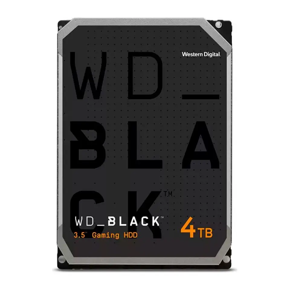HD Western Digital WD Black 4TB, SATA III 6Gb/s, 7200RPM, 256MB Cache, CMR, 3.5", Gamer - WD4006FZBX