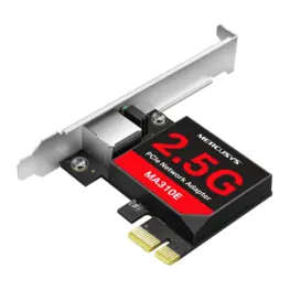 Placa de Rede Mercusys 2.5G RJ45 (Low Profile) PCI-Express X1 - MA310E