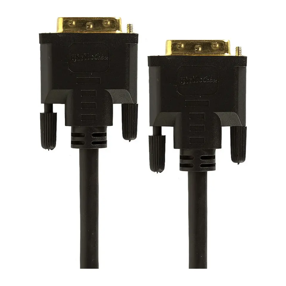 Cabo DVI-D Dual-Link M/M (24+1) 15m Preto - MD9