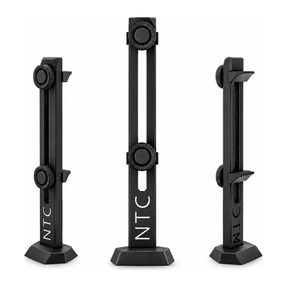 Suporte para Placa de Vídeo NTC H21, Base Magnética, Ajustável, Suporta GPUs de 7,1 a 21cm, Preto - H21BLK