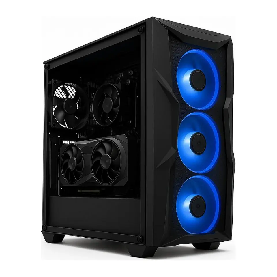 PC Gamer Pure Power 3X Pro - i5 Edition (Intel Core i5-14400F 10-Core, 32GB DDR4, 1TB SSD NVMe, GeForce RTX 3050 8GB)