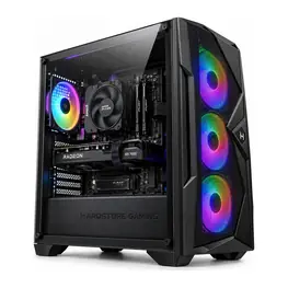 PC Gamer Scarface PRO - i5 Edition (Intel Core i5-12400F 6-Core, 32GB (2x16GB) DDR4, 2TB SSD NVMe, Radeon RX 7600 8GB) + Water Cooler 240MM