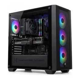 PC Gamer Scarface XT PRO - i5 Edition (Intel Core i5-14400F 10-Core, 32GB (2x16GB) DDR4, 2TB SSD NVMe, Radeon RX 7600 XT 16GB) + Water Cooler 240MM