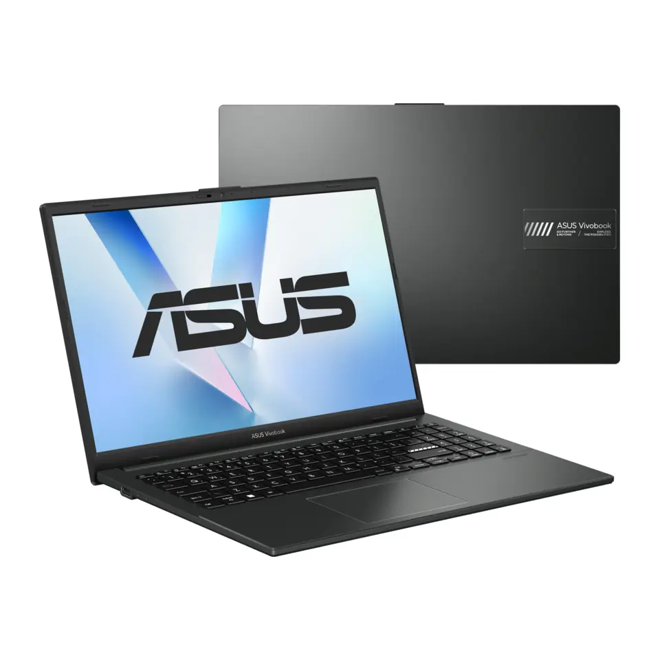 Notebook ASUS Vivobook Go 15 E1504FA - AMD Athlon Silver 10, 4GB, SSD 128GB NVMe, Tela 15,6" Full HD IPS, Windows 11 Home, Mixed Black