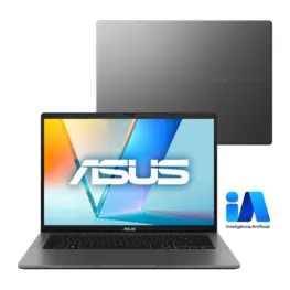 Notebook ASUS Vivobook S14 S3407CA - Intel Core Ultra 5 225H, 16GB DDR5, SSD 1TB NVMe, Tela 14" WUXGA IPS, Windows 11 Home