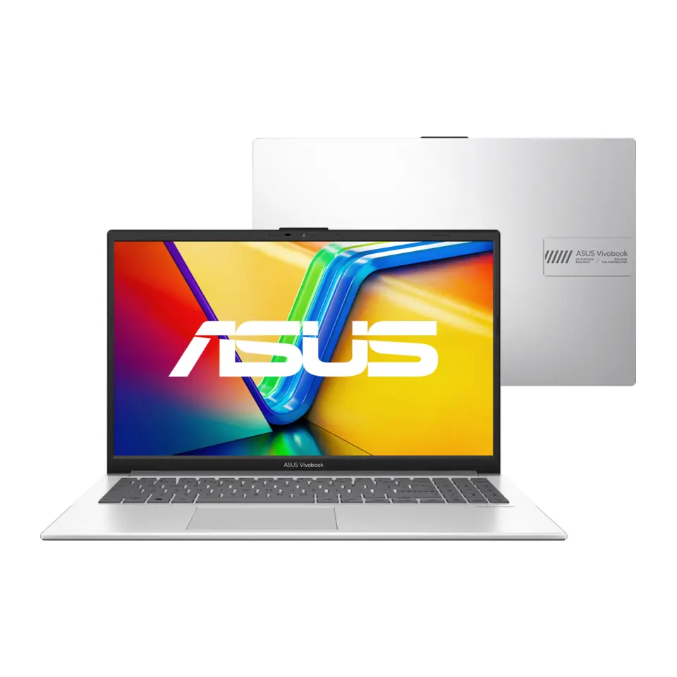 Notebook ASUS Vivobook Go 15 E1504GA - Intel Core i3-N305, 8GB, SSD 512GB, Tela 15,6" Full HD IPS, KeepOS