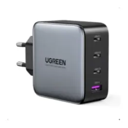 Carregador de Tomada Ugreen Nexode GaN 100W, 4 Portas (3x USB-C / 1x USB-A), Bivolt