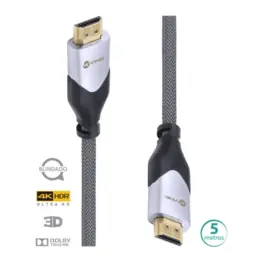 Cabo Hdmi 2.0 4K Blindado Em Nylon, 5 Metros - H20B-5