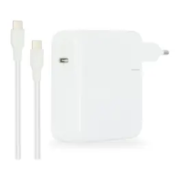Fonte Carregador para Macbook Apple 61W Branca - USB-C