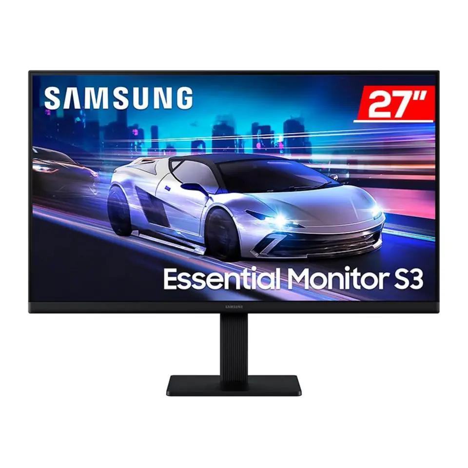 Monitor Samsung Essential S3 27" LED IPS Wide FHD (1920x1080 / 120Hz)
