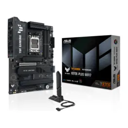 Placa Mãe ASUS TUF GAMING X870E-PLUS WIFI7 (Socket AM5/AMD X870E/DDR5/M.2/Wi-Fi 7/Bluetooth 5.4)