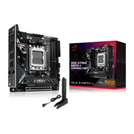 Placa Mãe ASUS ROG STRIX B850-I GAMING WIFI (Socket AM5/AMD B850/DDR5/M.2/Wi-Fi 7/Bluetooth 5.4)