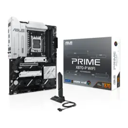 Placa Mãe ASUS PRIME X870-P WIFI (Socket AM5/AMD X870/DDR5/M.2/Wi-Fi 7/Bluetooth 5.4)