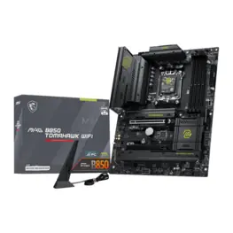 Placa Mãe MSI MAG B850 TOMAHAWK WIFI (Socket AM5/AMD B850/DDR5/M.2/Wi-Fi 7/Bluetooth 5.4)