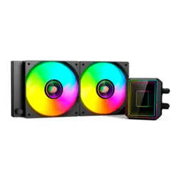 WaterCooler C3Tech Gaming FC-W240BKV2, ARGB, 240mm, Intel/AMD, Preto