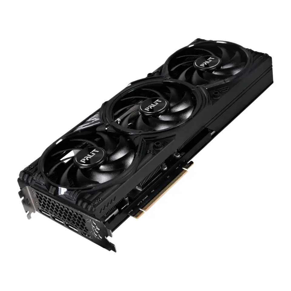 Placa de Vídeo Palit GeForce RTX 5070 Ti GamingPro-S 16GB GDDR7 PCI-E 5.0 x16 - NE7507T019T2-GB2031U