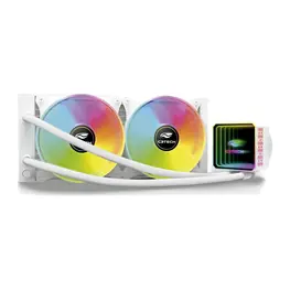 WaterCooler C3Tech Gaming FC-W240WHRGB, RGB, 240mm, Intel/AMD, Branco