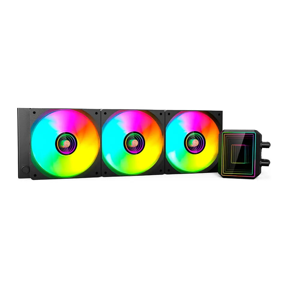 WaterCooler C3Tech Gaming FC-W360BKV2, ARGB, 360mm, Intel/AMD, Preto