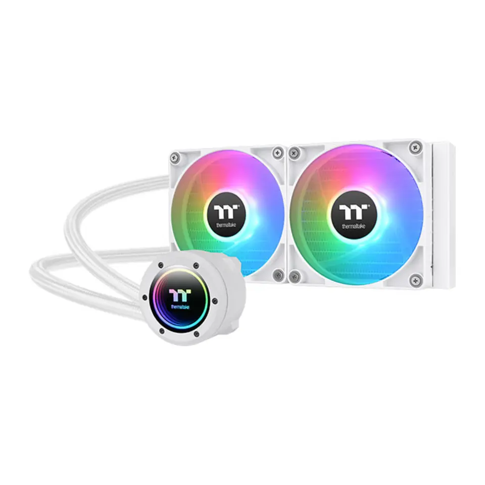 WaterCooler Thermaltake TH240 V2 ARGB Sync, ARGB, 240mm, Intel/AMD, Branco