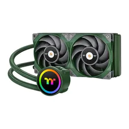 WaterCooler Thermaltake TOUGHLIQUID 240 ARGB Sync, ARGB, 240mm, Intel/AMD, Verde