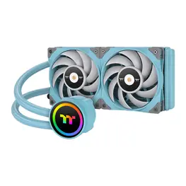WaterCooler Thermaltake TOUGHLIQUID 240 ARGB Sync, ARGB, 240mm, Intel/AMD, Turquesa