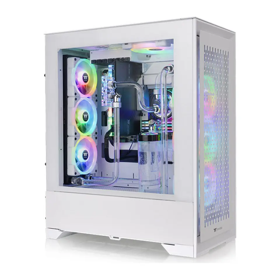 Gabinete Thermaltake CTE T500 Air, Full Tower, E-ATX, Lateral em Vidro Temperado, 3 Fans 140mm, Branco