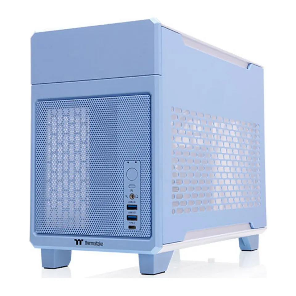 Gabinete Thermaltake TR100, Mini Tower, Mini-ITX, Hydrangea Blue (Azul)