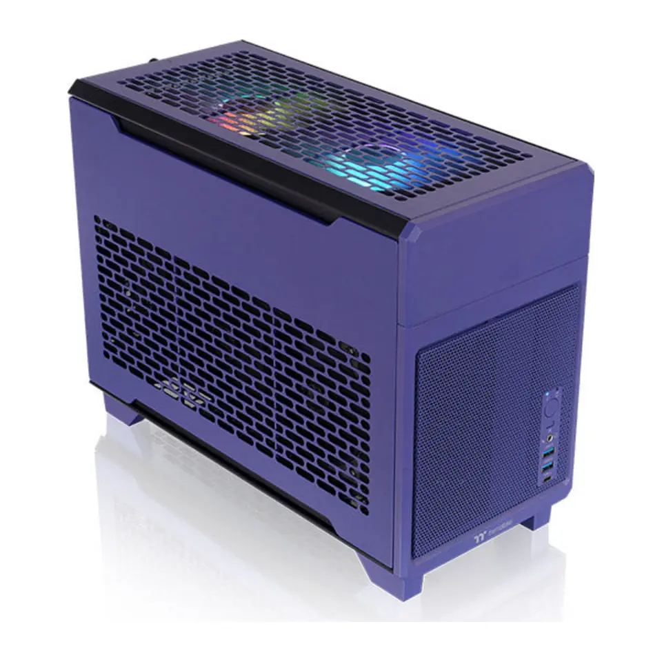 Gabinete Thermaltake TR100, Mini Tower, Mini-ITX, Future Dusk (Roxo)