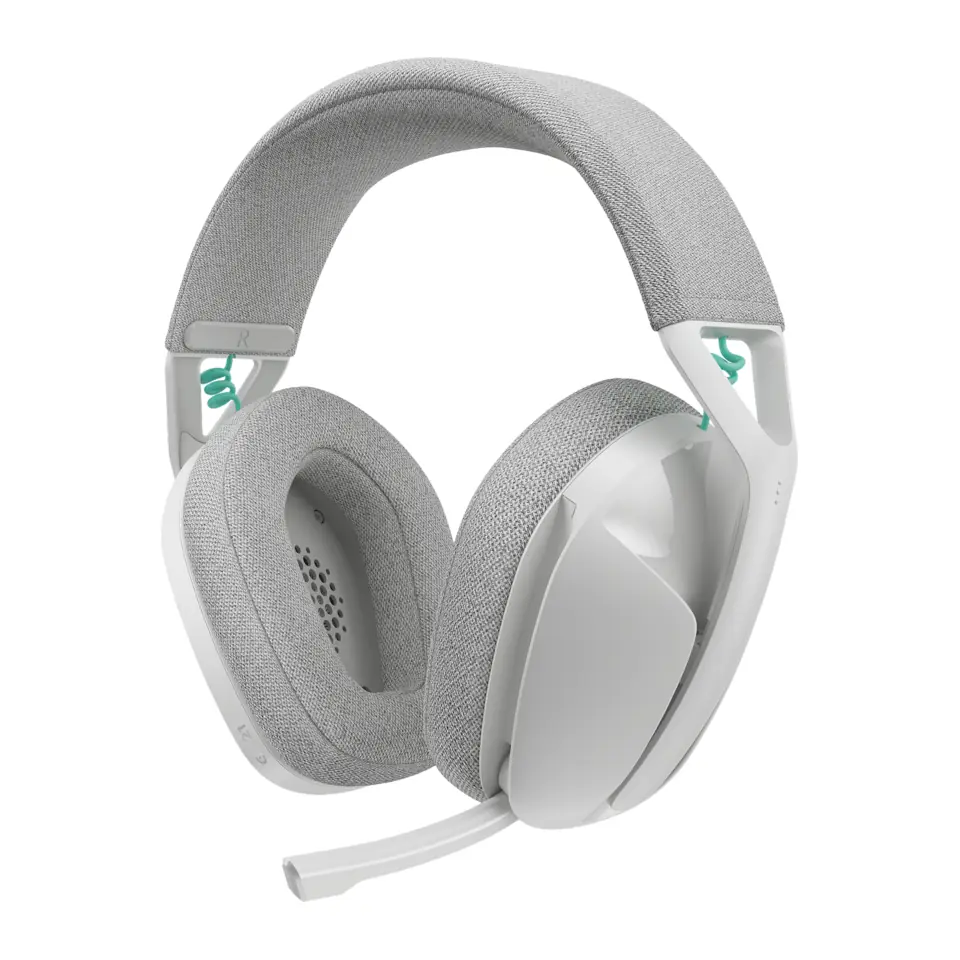 Headset Gamer Sem Fio Logitech G321 LIGHTSPEED, Bluetooth, Driver 40mm, Microfone Flip-to-Mute, Branco - 981-001568