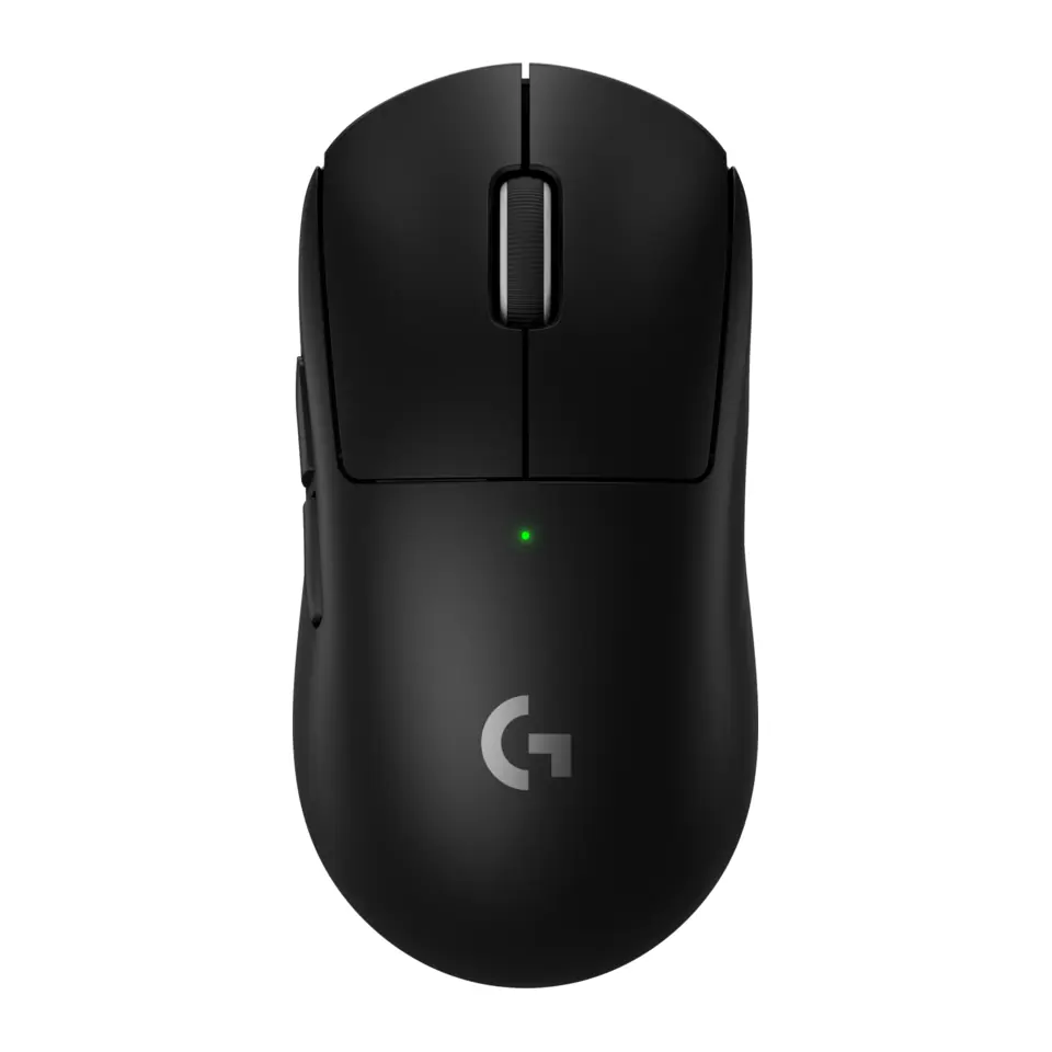 Mouse Gamer Sem Fio Logitech G PRO X SUPERLIGHT 2 LIGHTSPEED, Sensor HERO 2 44.000 DPI, 60g, Preto - 910-006629