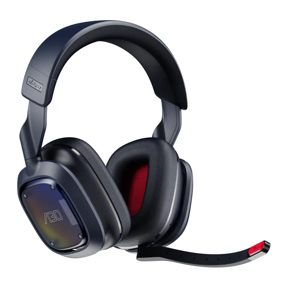 Headset Gamer Sem Fio Logitech G ASTRO A30 LIGHTSPEED Edição Xbox, P2 3.5mm, Microfone Destacável, Azul-Marinho - 939-002000