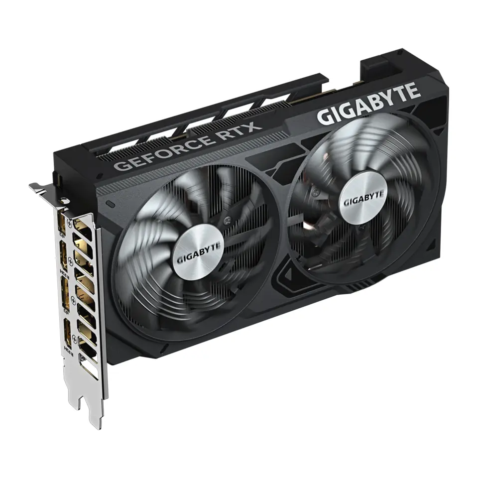 Placa de Vídeo Gigabyte GeForce RTX 5050 WindForce OC V2 8GB GDDR6 PCI-E 5.0 - GV-N5050WF2OCV2-8GD