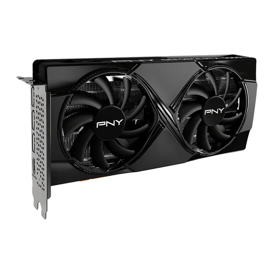 Placa de Vídeo PNY GeForce RTX 5060 Ti OC Dual Fan 16GB GDDR7 PCI-E 5.0 - VCG5060T16DFXPB1-O