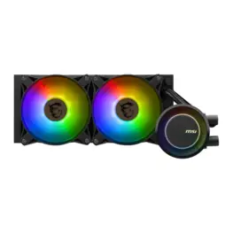 WaterCooler MSI MAG CoreLiquid E240, ARGB, 240mm, Intel/AMD, Preto