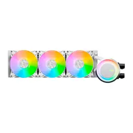 WaterCooler MSI MAG CoreLiquid E360, ARGB, 360mm, Intel/AMD, Branco