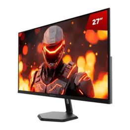 Monitor Gamer PCYES Quartzo Q27F Black Vulcan 27" IPS Full HD, 100Hz, 5ms, FreeSync - PMGQ27F100BV