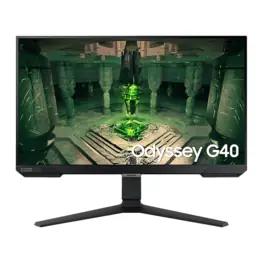 Monitor Gamer Samsung Odyssey G40 27" IPS Full HD, 240Hz, 1ms, G-Sync Compatible, FreeSync Premium, Ajuste de Altura - LS27BG400ELMZD