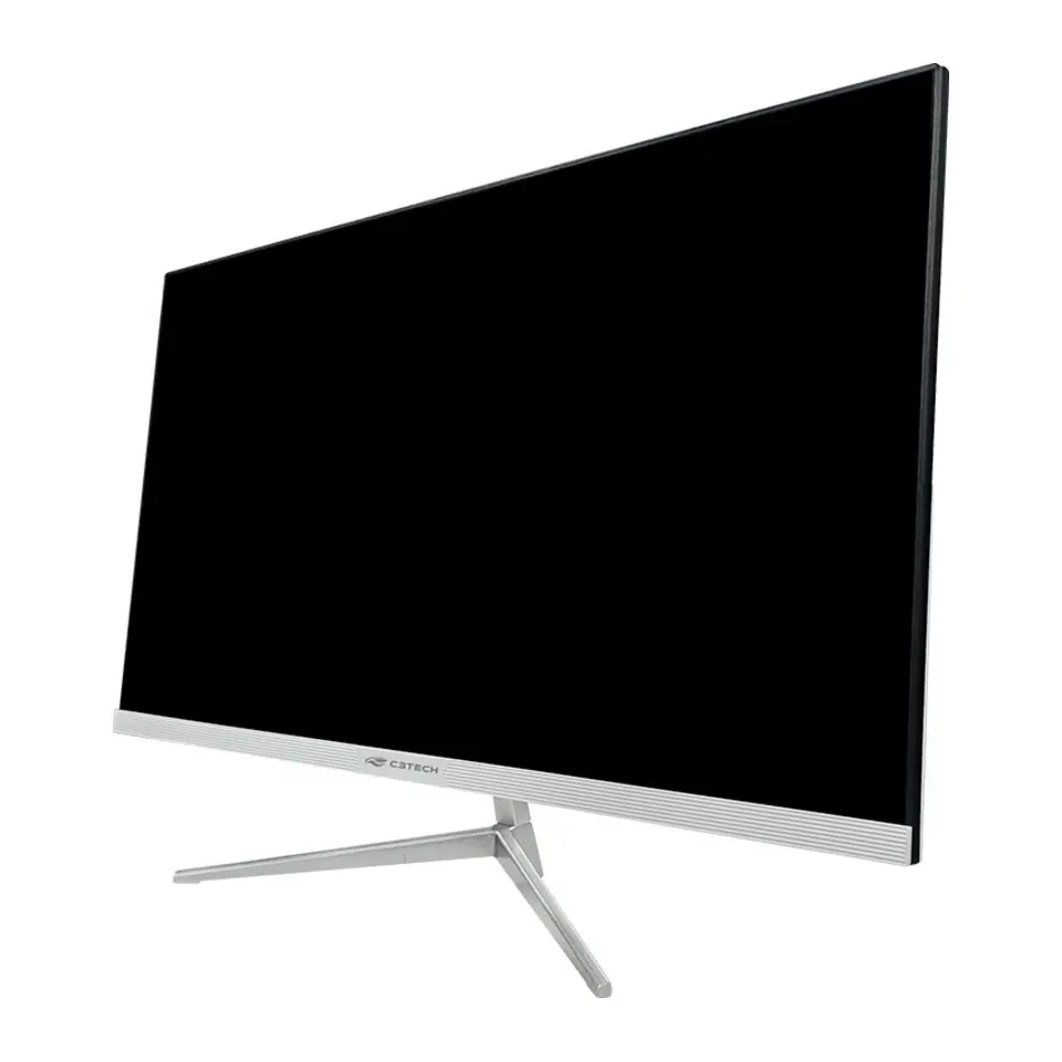 Monitor C3Tech MR-240WH 24" VA Full HD, 100Hz, 5ms, HDMI e VGA, Flicker-Free, Low Blue Light, Branco - MR-240WH