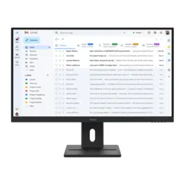 Monitor Lenovo ThinkVision E27-40 27" IPS Full HD, 100Hz, 4ms, Ajuste de Altura, Pivô, Alto-falantes - 64BCMAR4BR