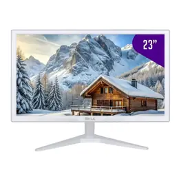 Monitor Skul Office 23" VA Full HD, 75Hz, 5ms, HDMI e VGA, Branco - SM235MS75YW