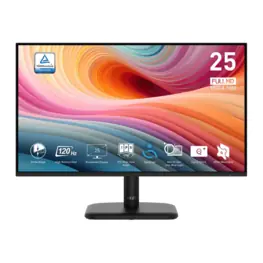Monitor MSI PRO MP251L E2 24,5" IPS Full HD, 120Hz, 1ms, Adaptive-Sync, HDMI e VGA - 9S6-3PD2CM-021