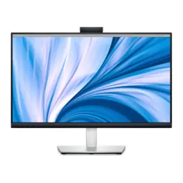 Monitor Dell 24 Videoconferência C2423H 23,8" IPS Full HD, 60Hz, 5ms, Webcam, Alto-falantes, Ajuste de Altura - 210-BJTW