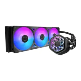 WaterCooler Cooler Master MasterLiquid Atmos II VRM Fan 360, ARGB, 360mm, Intel/AMD, Preto - MLX-D36M-A25SZ-V1