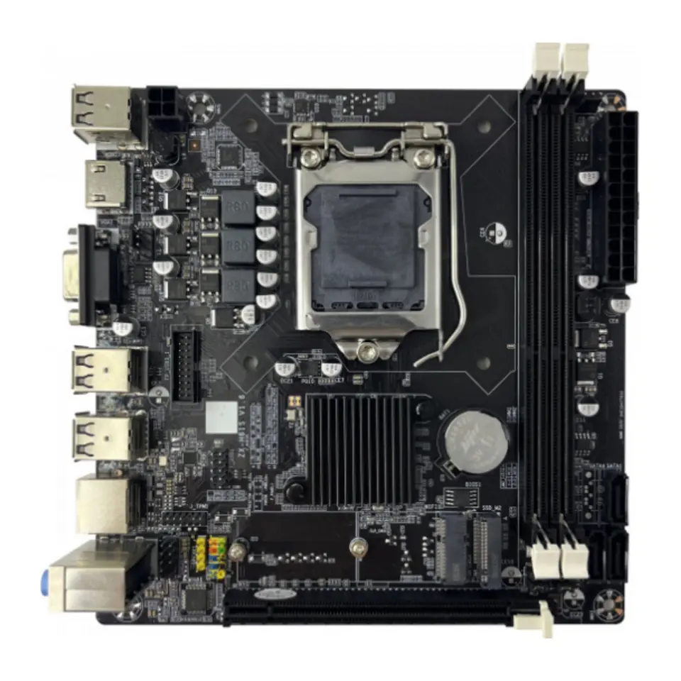 Placa Mãe Bluecase BMBH61-D2HG-ITX (Intel H61/LGA 1155/DDR3/M.2)