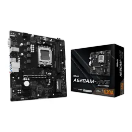 Placa Mãe ASRock A620AM-HVS (Socket AM5/AMD A620A/DDR5/M.2)